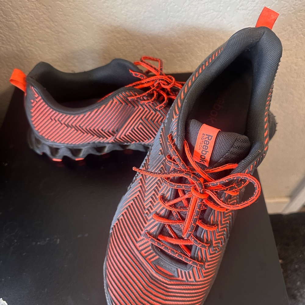 Reebok Men’s Athletic Shoes - Black & Orange